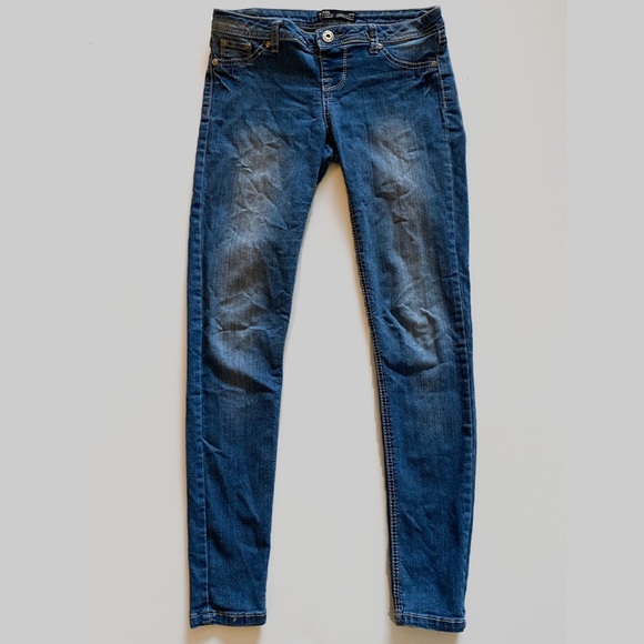 Hip Hugging BRAZIL Super Stretch Denim Jeggings M - Picture 3 of 8